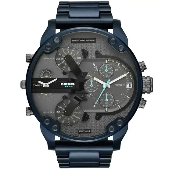 Diesel Mr Daddy 2 0 Dz7414 Mens Blue Watch 1783796586 Fdfec87f