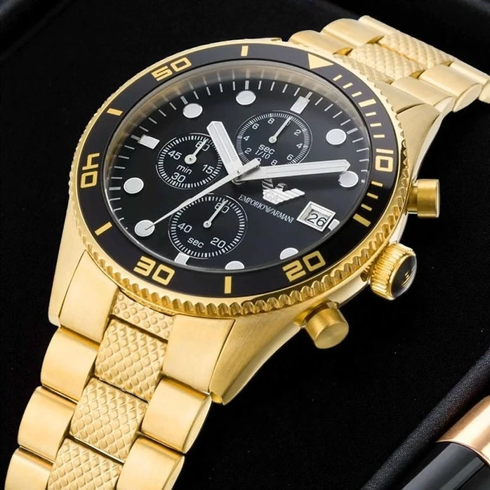 Emporio Armani Ar5857 Gold Chronograph Mens Watch Ar5857 Pakistan 1765831203 1b503705