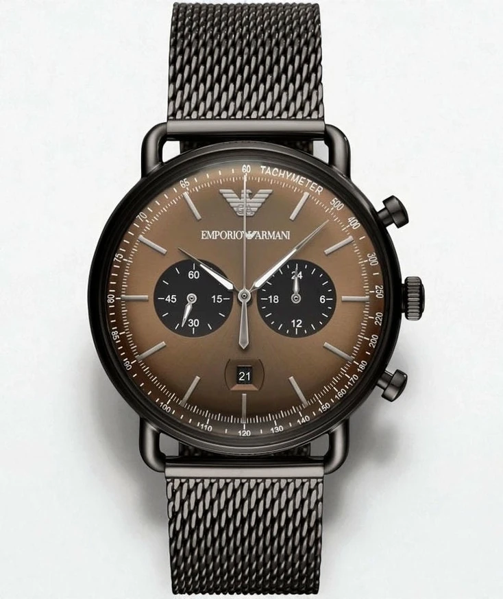 Emporio Armani Aviator Chronograph Brown Dial Mens Watch Ar11141 Pakistan 1765831201 254ab07b