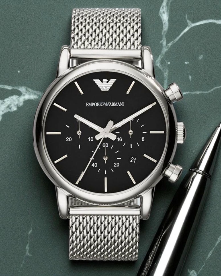 Emporio Armani Men S Ar1811 Silver Watch Ar1811 Pakistan 1765831205 C0444cee
