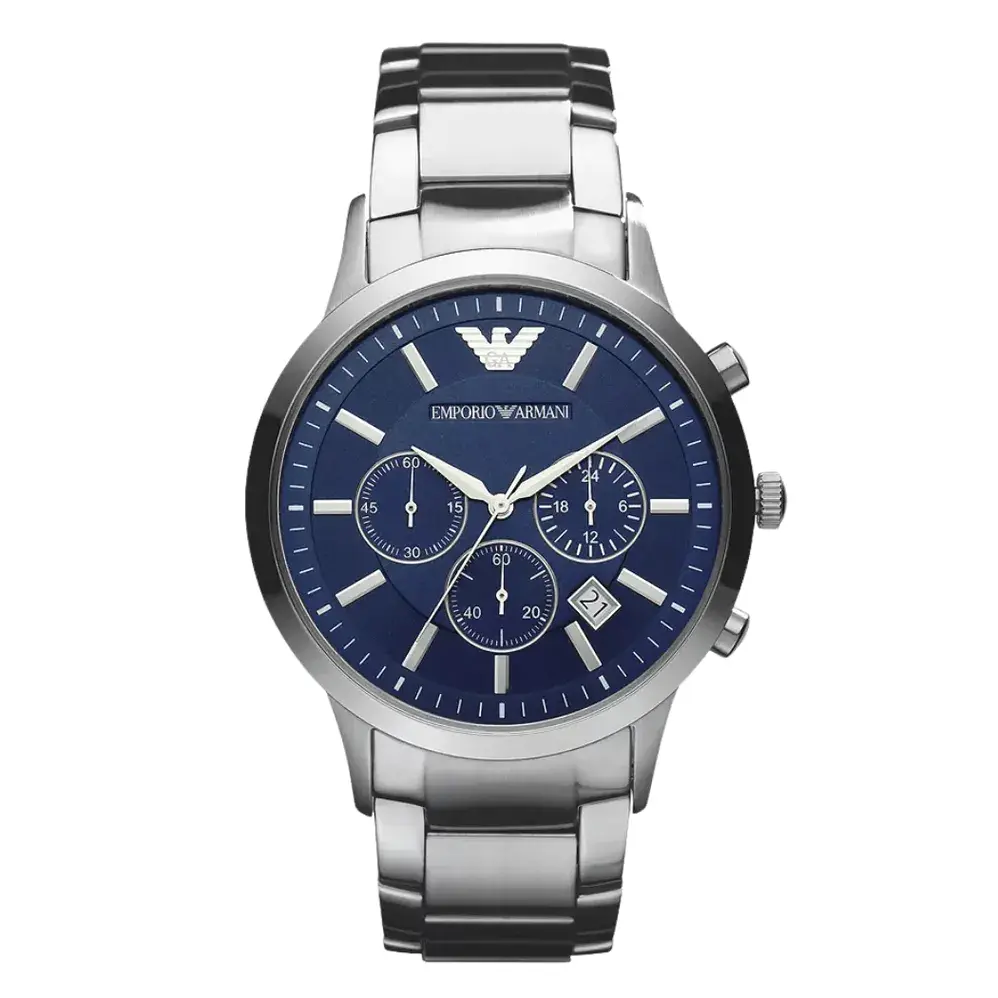 Emporio Armani Blue Dial Men Wrist Watch 2026 1783796588 F4b05009
