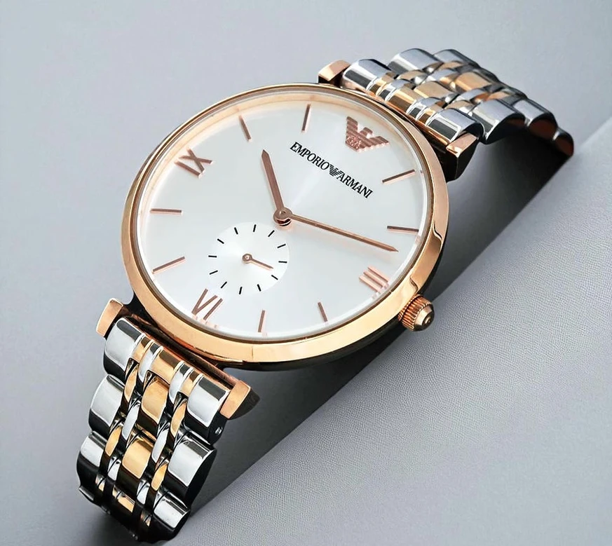 Emporio Armani Classic Two Tone Watch Pakistan 1765831190 853d10a0