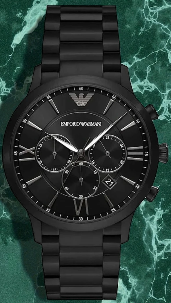 Emporio Armani Giovanni Chronograph Black Watch For Men 1 Pakistan 1765831191 Eea9f8fb