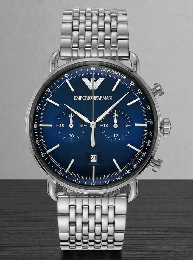 Emporio Armani Men S Aviator 43mm Watch 1768330990 45330743