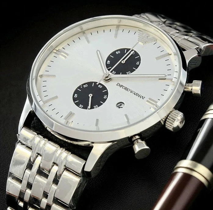 Emporio Armani Mens Silver Watch Pakistan 1765831196 A4d6d7dd