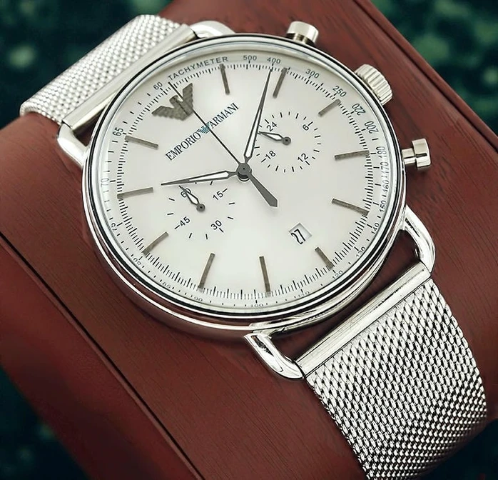 Emporio Armani Silver Dial Mens Watch Pakistan 1765831179 0d123bd5