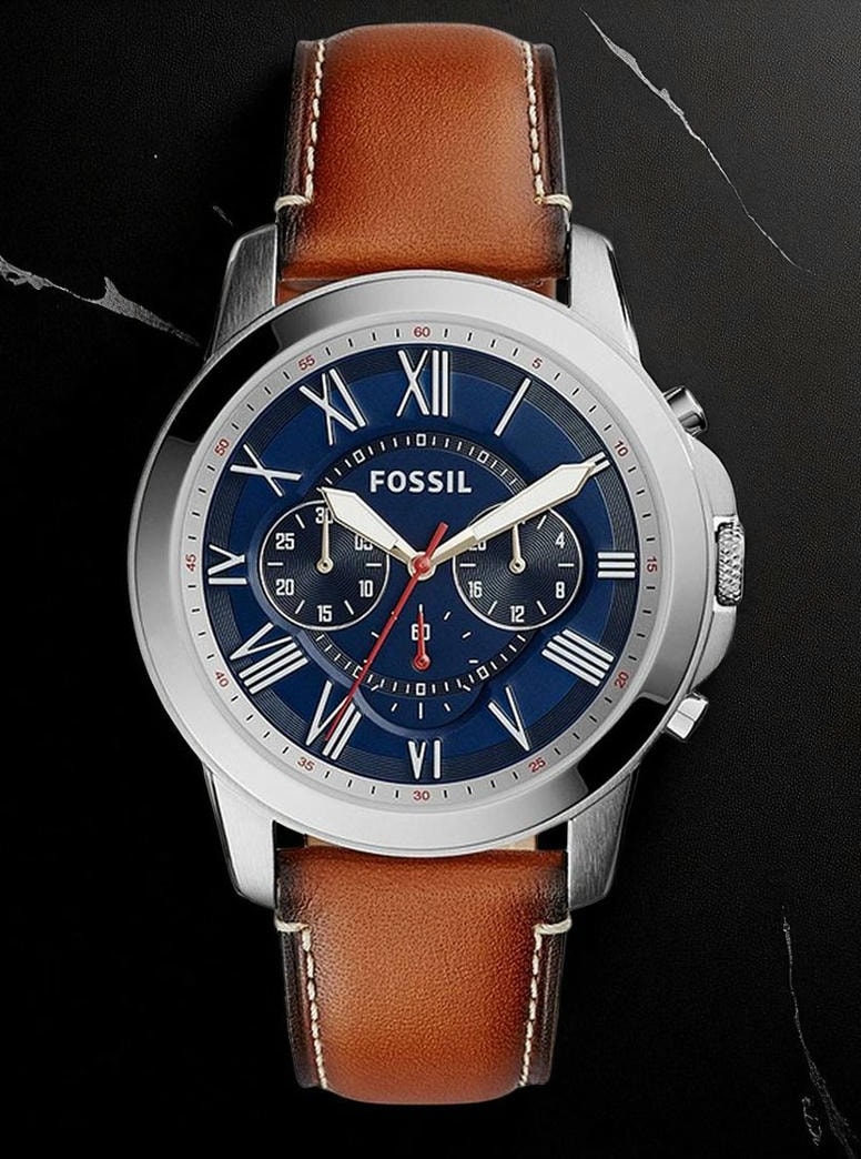 Fossil Fs5210 Grant Chronograph Watch7084 Pakistan