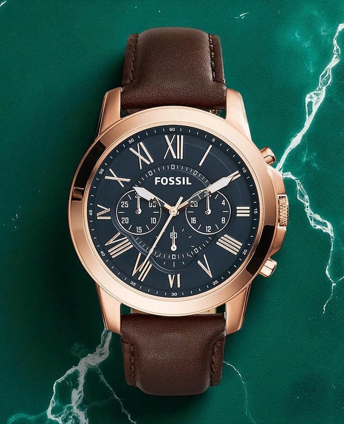 Fossil Grant Chronograph Brown Leather Watch7066 Pakistan 1765831221 749a0482