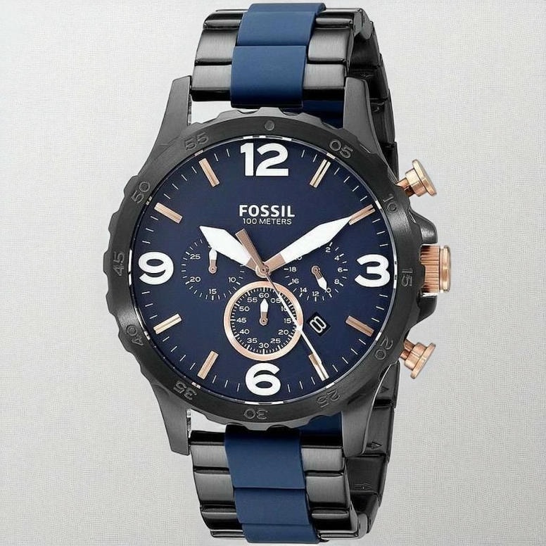 Fossil Nate Chronograph Blue Dial Men S Watch Jr1494 Pakistan 1765831219 6305902b