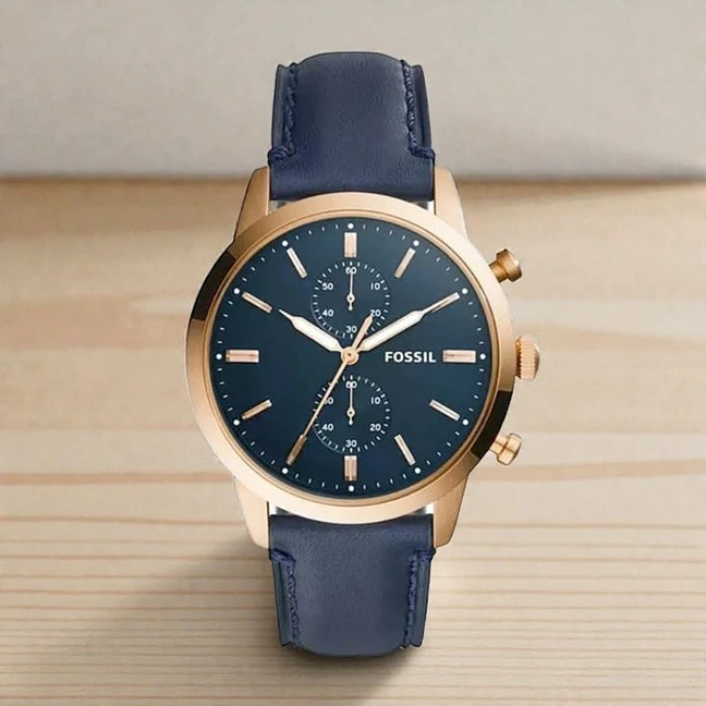 Fossil Townsman Men S Navyblue Watch 1768330993 10186955