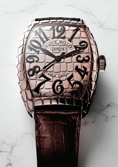 Franck Muller Gold Croco Mens Men Watch Pakistan 1765831236 3786df95