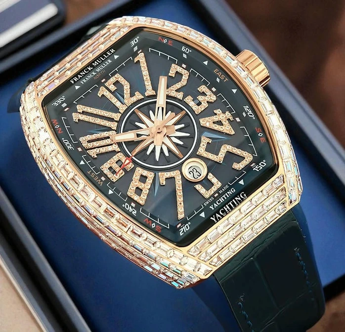 Franck Muller Vanguard Yachting Rose Gold Watch Pakistan 1765831229 Dcee0f39