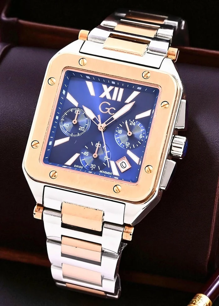 Gc Couture Square Mens Two Tone Watch Pakistan 1765831250 E1f63ba9