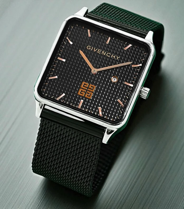 Givenchy Ultra Slim Black Dial Watch Pakistan 1765831262 41ffa326