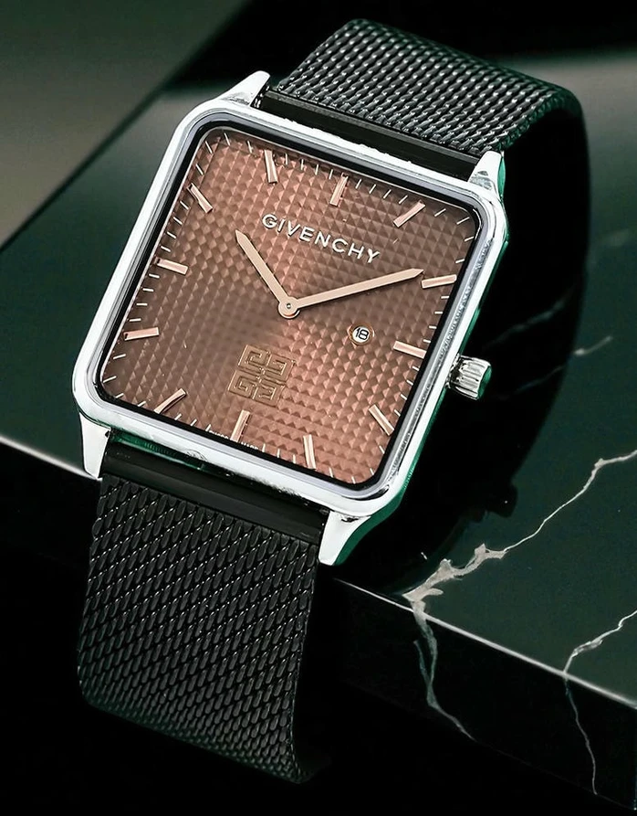 Givenchy Ultra Slim Brown Dial Watch Pakistan 1765831263 Bc7885be