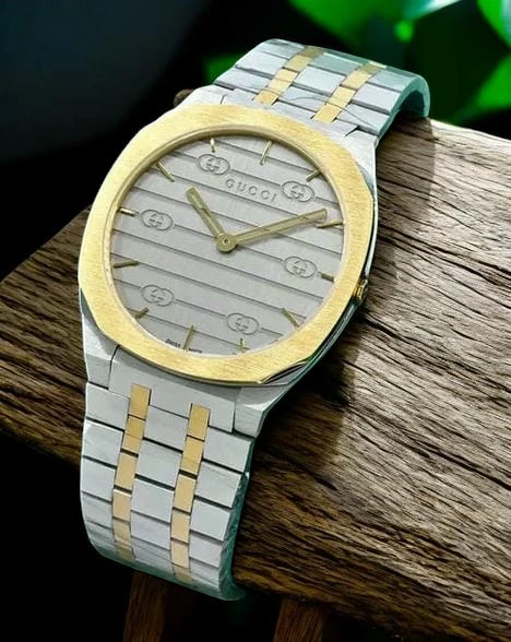 Gucci 25h 38mm Quartz Gray Dial Watch Photoroom 1780998171 D91153c6