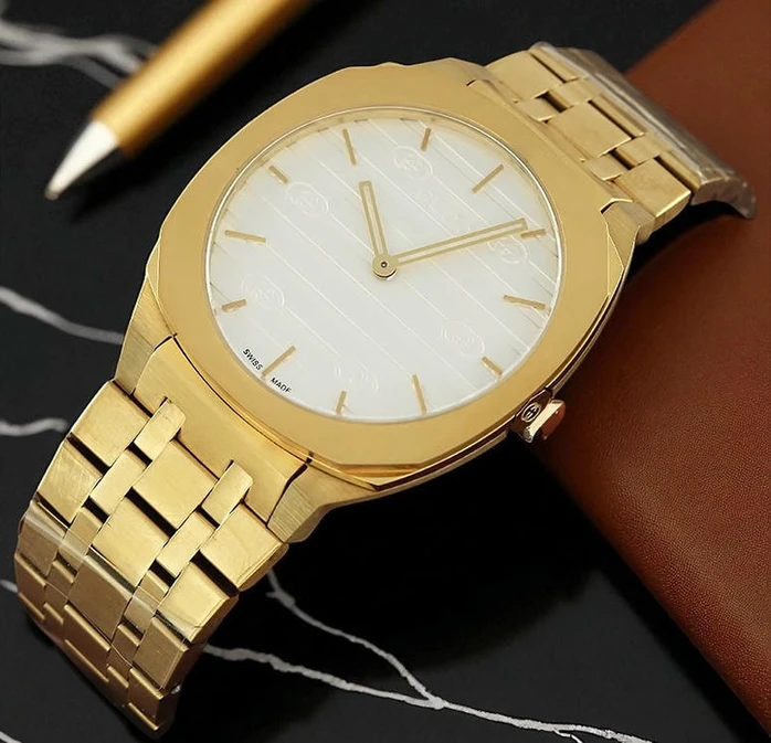 Gucci 25h Quartz Gold Watch 17689 Pakistan 1765831264 67e16d04