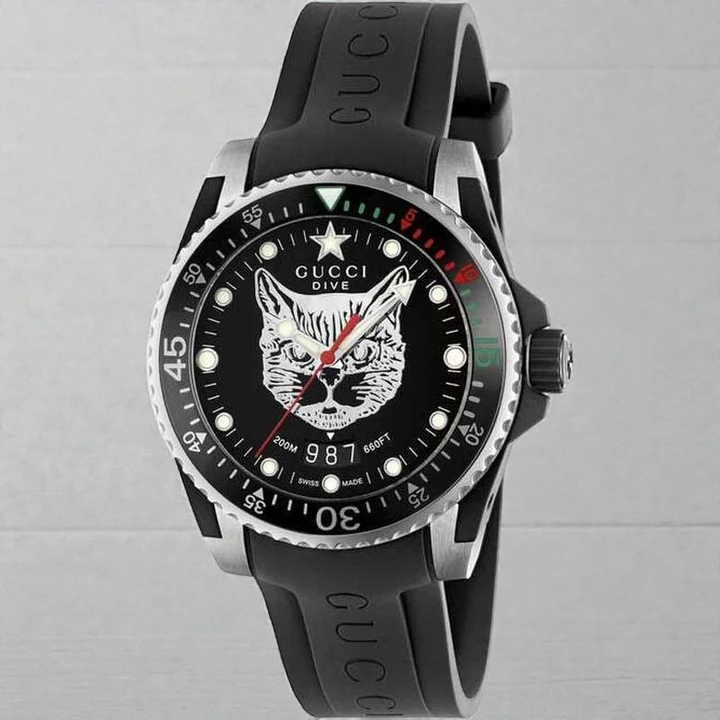 Gucci Dive Black Watch 1768330996 4fe892bc