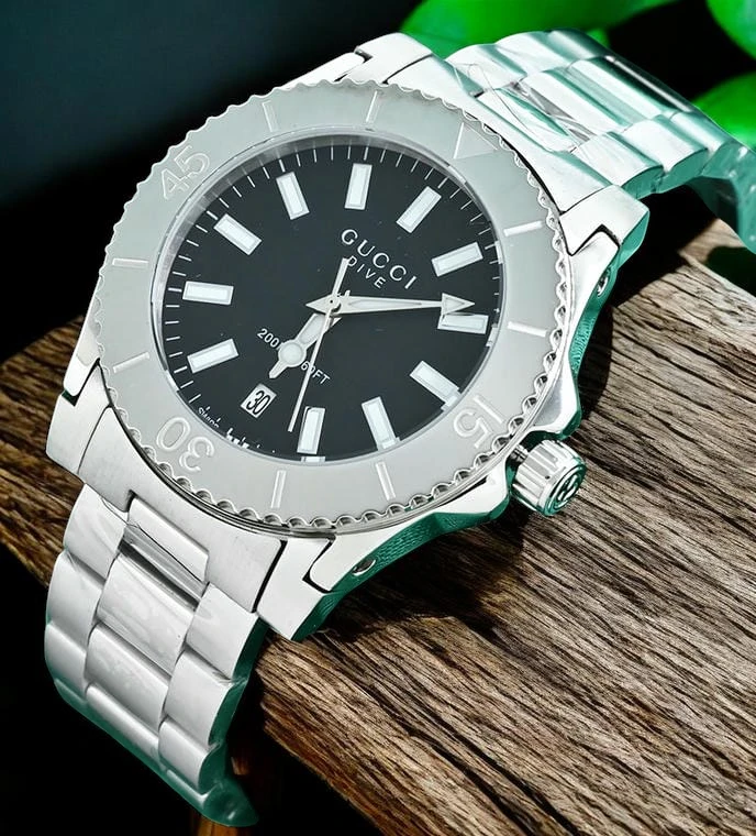 Gucci Dive Stainless Steel Black Dial Watch 40mm Photoroom 1780998175 Bb5a7ab0