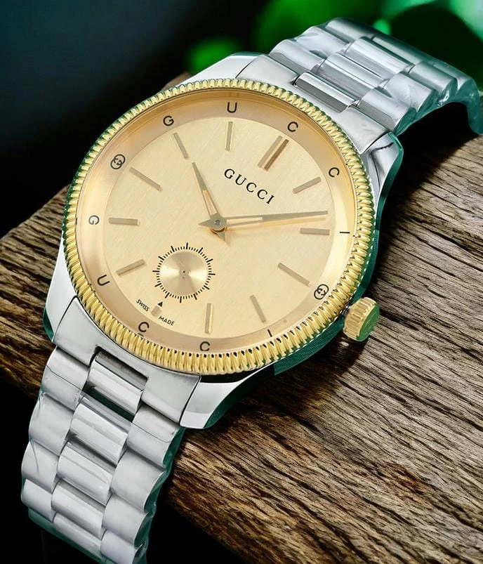 Gucci G Timeless 40mm Gold Tone Dial Watch For Men Photoroom 1780998176 610da83d
