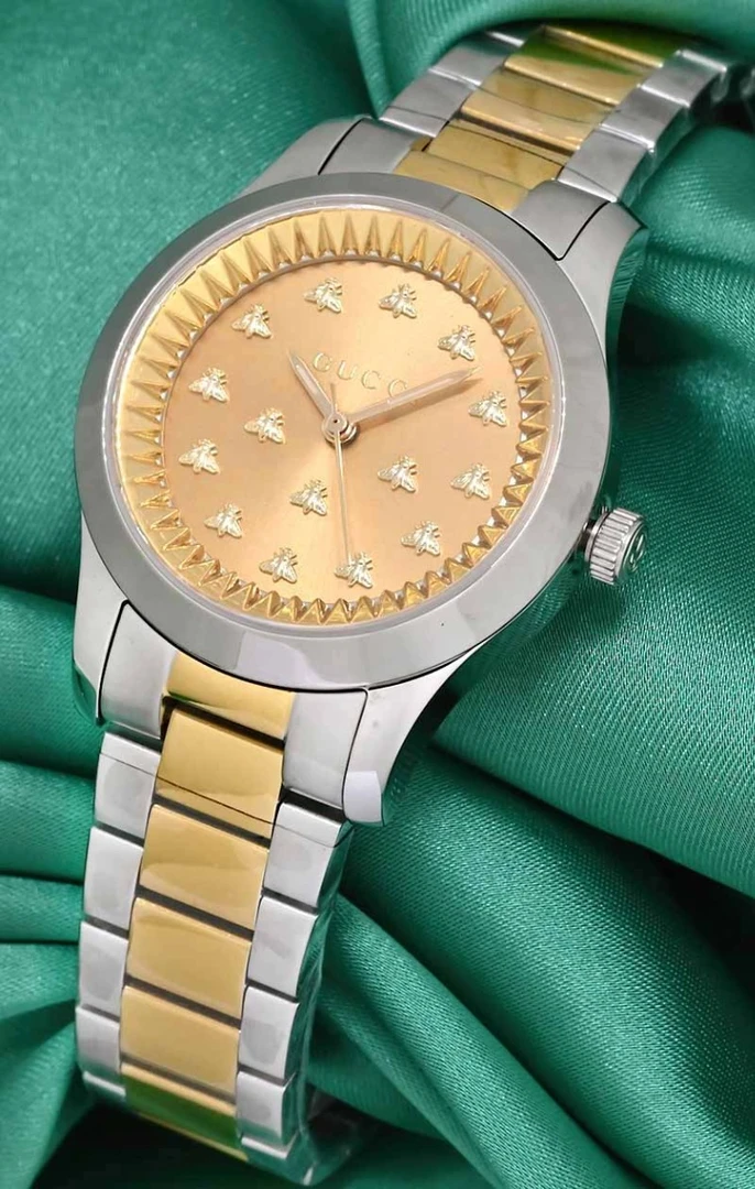 Gucci G Timeless Bee Dial Gold Tone Ladies Watch 1768330998 Cc9673c7