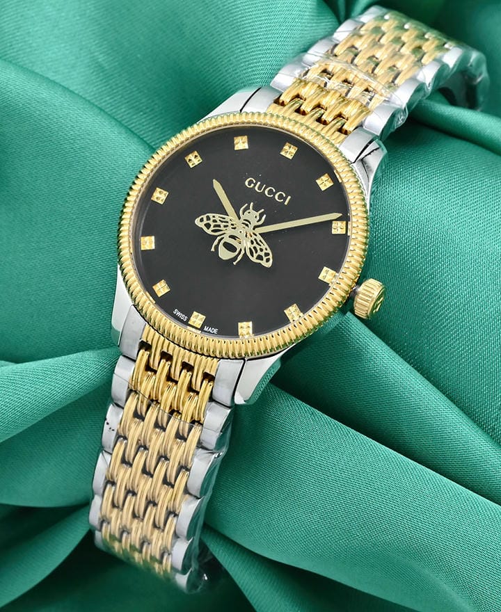 Gucci G Timeless Bee Motif Black Dial Ladies Watch 1768330998 86e5ee0a