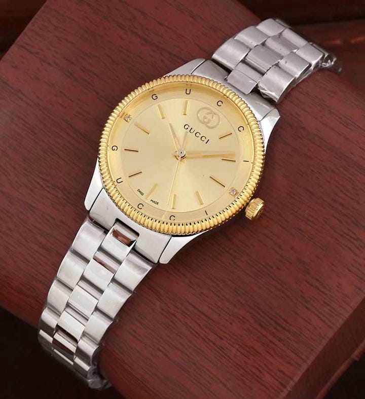 Gucci Timeless Quartz 29mm Gold Dial Ladies Watch 1768330995 Eda1d00a