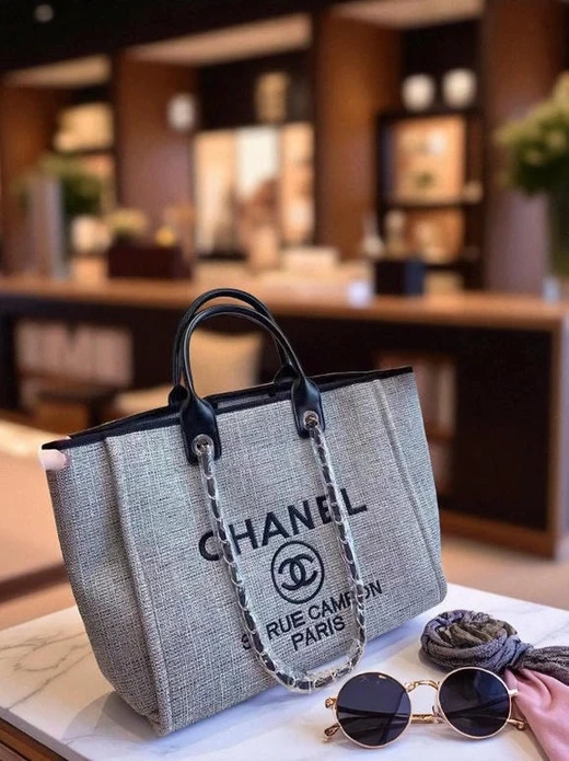 Chanel Canvas Deauville Large Tote Grey 001 Pakistan 1765831277 Ecdb7d79