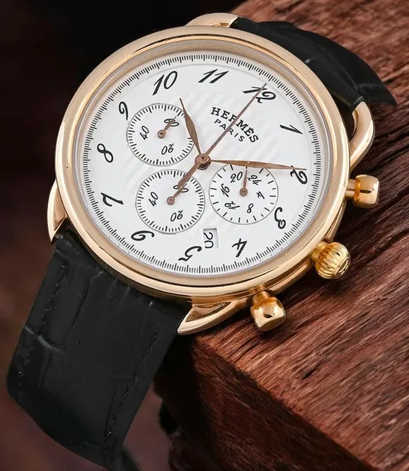 Hermes Arceau Chronograph Watch For Men 1780998202 Eeafe1cc