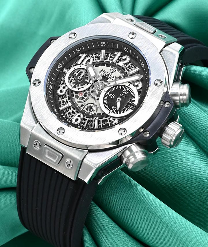 Hublot Big Bang Unico Black Rubber Strap Watch 1768331016 10a3a3ab