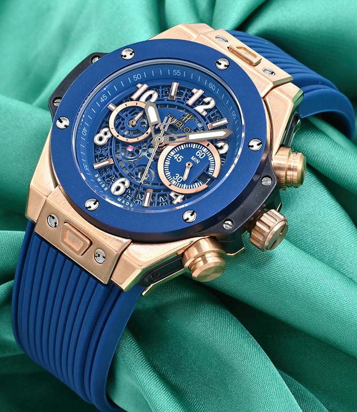 Hublot Big Bang Unico King Gold Blue Watch 1768331017 1347c8fb