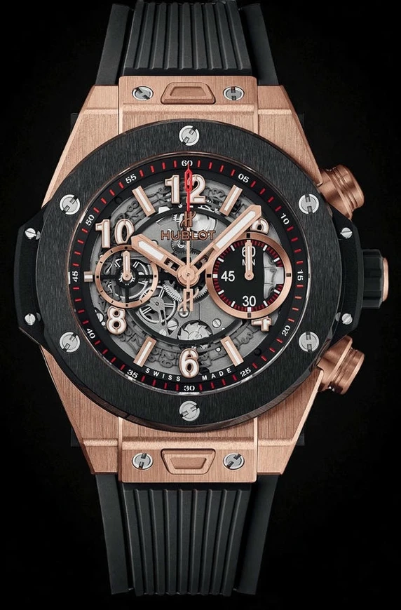 Hublot Big Bang Unico King Gold Ceramic Watch 508 Pakistan 1765831372 B3f64e7c