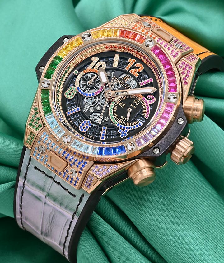 Hublot Big Bang Unico King Gold Rainbow Watch 1768331017 Fbc5e415