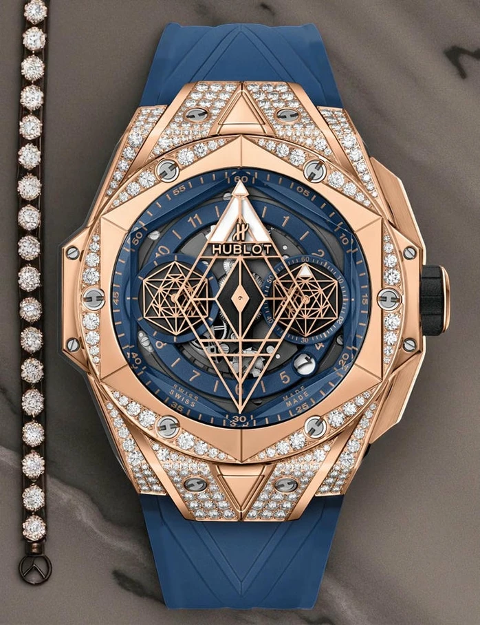 Hublot Big Bang Unico Sang Bleu Ii Watch 16785 Pakistan