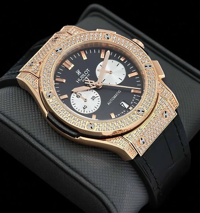 Hublot Classic Fusion Black Diamond Watch 727 Pakistan 1765831377 1cd6db64