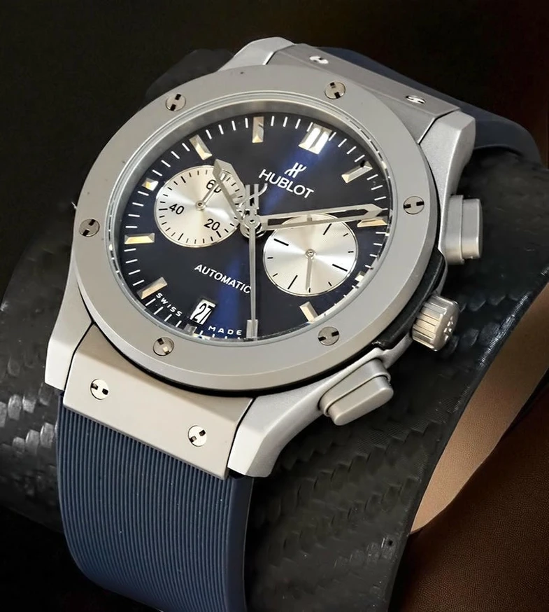 Hublot Classic Fusion Blue Dial Watch T644 Pakistan 1765831378 F16521c5