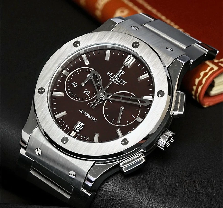 Hublot Classic Fusion Brown Dial Watch 8318 Pakistan 1765831379 3b9d94b2