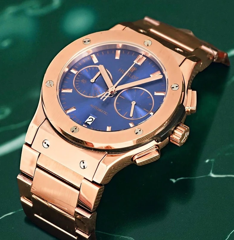 Hublot Classic Fusion Chronograph Blue Dial Mens Watch Pakistan 1765831396 94720d34