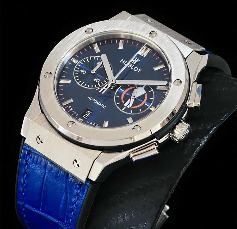 Hublot Classic Fusion Chronograph Blue Watch 503 Pakistan 1765831380 Ab54417c