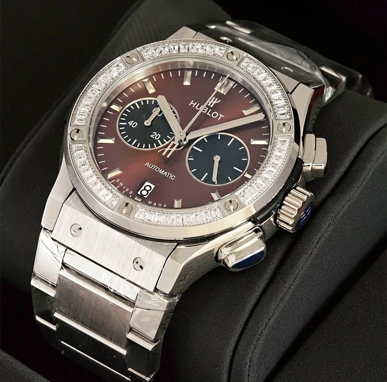 Hublot Classic Fusion Chronograph Diamond Bezel Watch 12524 Pakistan 1765831381 4be0084a