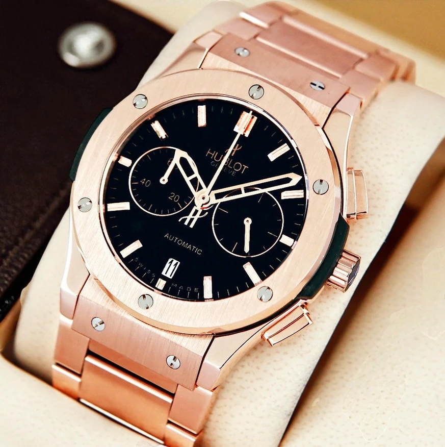 Hublot Classic Fusion Chronograph Rosegold Black Dial Watch 2 1 Pakistan 1765831397 49d02fd9