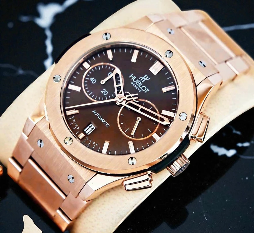 Hublot Classic Fusion Chronograph Rosegold Watch 2 Pakistan 1765831397 0311e478