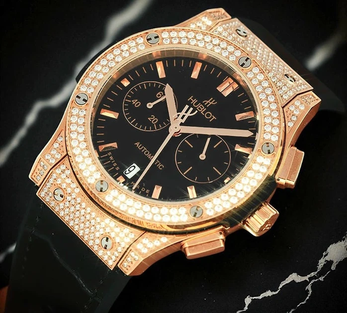 Hublot Classic Fusion Diamond Black Watch 16898 Pakistan 1765831383 9914a382