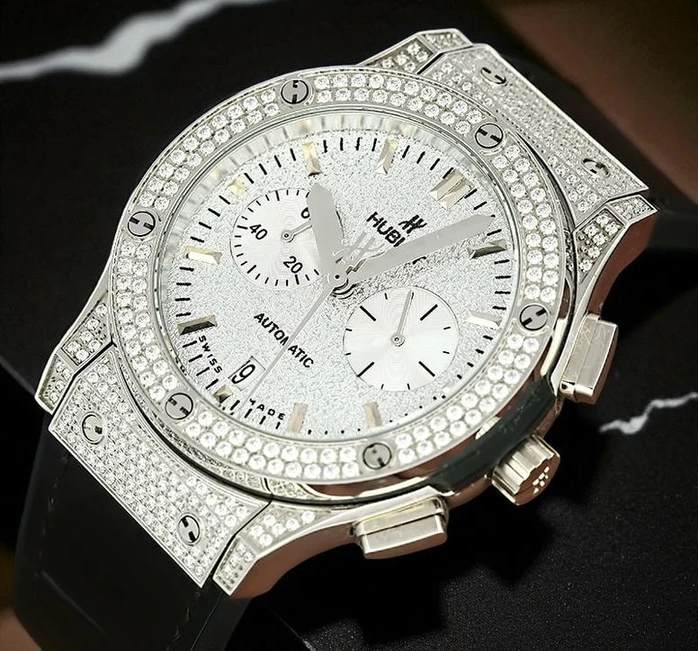 Hublot Classic Fusion Forested Dial Diamond Watch040 Pakistan 1765831399 2a3a466b