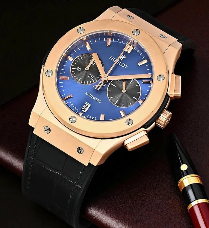 Hublot King Gold Chronograph Pakistan