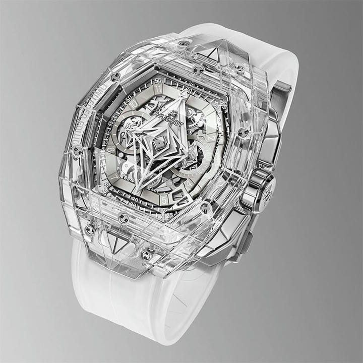 Hublot Spirit Of Big Bang Sang Bleu Sapphire White Watch