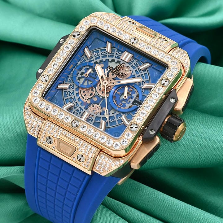 Hublot Square Bang Unico Blue Watch