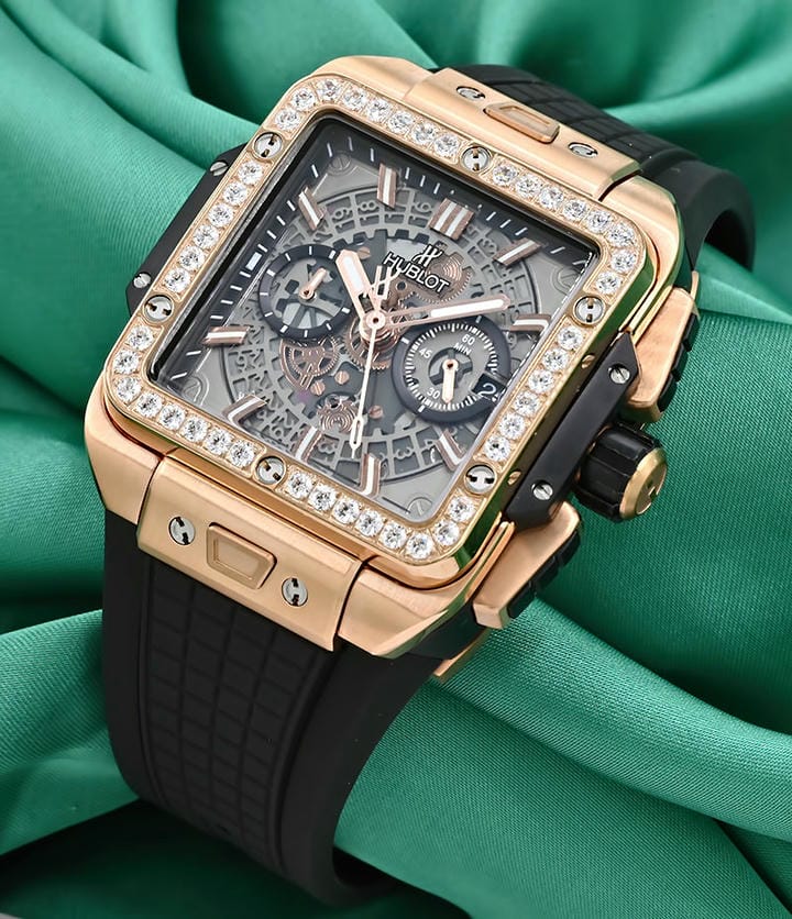 Hublot Square Bang Unico King Gold Watch