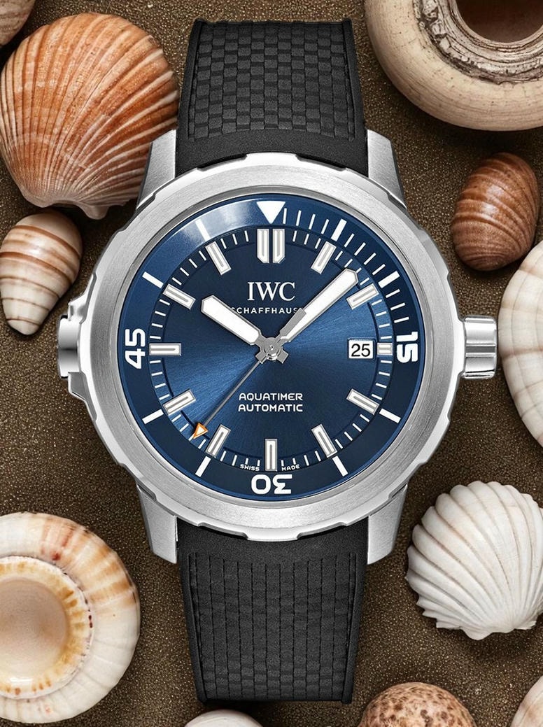 Iwc Aquatimer Automatic Expedition Jacques Yves Cousteau Iw329005 I7058 Pakistan