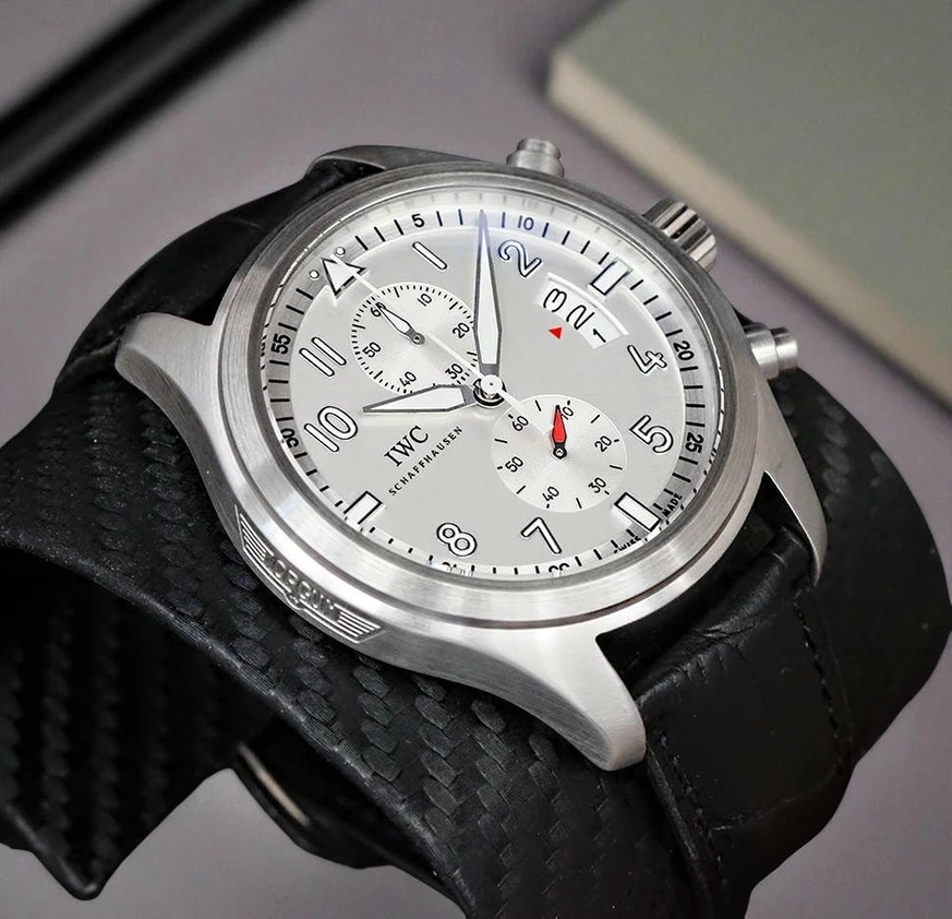 Iwc Mens Pilots Edition Ju Air Chronograph Watch Pakistan 1765831417 Df1cdc06